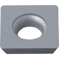 Kyocera SEKW 422TN TN100M Grade Uncoated Cermet, Square, Positive Rake Angle, Neutral Milling Insert for Finishing in (P) Free-Cutting Steel, (P) Carbon/Alloy Steel, (P) Mold Steel
