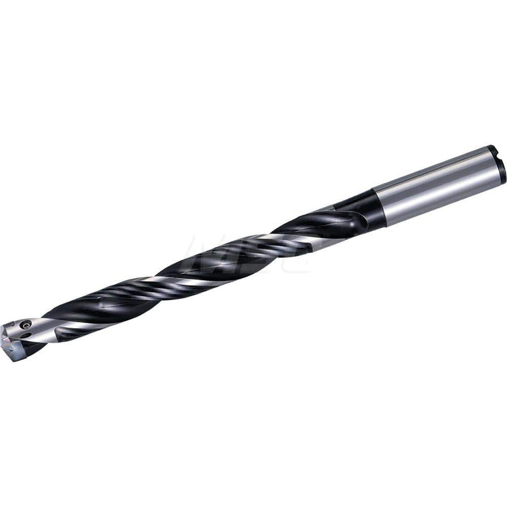 Replaceable Tip Drill: 17 to 17.99 mm Drill Dia, 144 mm Max Depth, 18 mm Straight-Cylindrical Shank Seat Size 17, 218 mm OAL, Through Coolant