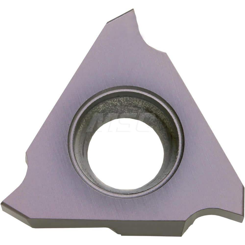 Grooving Insert: GBA32 PR1625, Solid Carbide Megacoat Nano Finish, Right Hand, 1.6 mm Cutting Width, 2.5 mm Max Depth, Series GBA
