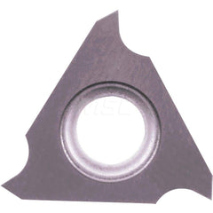 Grooving Insert: GBF32 PR1535, Solid Carbide Megacoat Nano Finish, Right Hand, 1.65 mm Cutting Width, 2.7 mm Max Depth, Series GBF