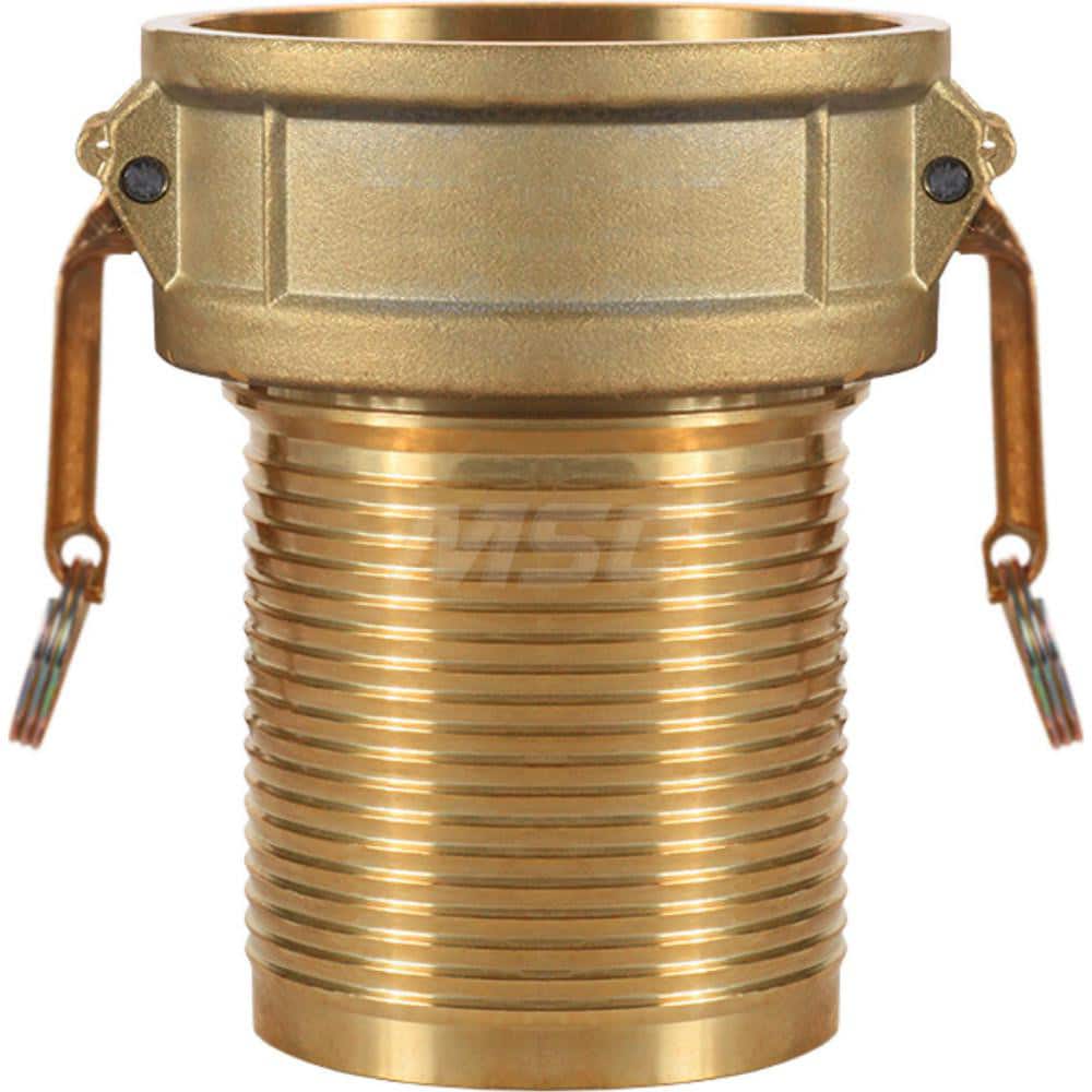 C Type Quick Coupling: 1-1/4″ Hose ID, 1-1/4″ Part C, Brass