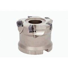 Tungaloy - Indexable High-Feed Face Mills Cutting Diameter (Decimal Inch): 6.0000 Cutting Diameter (Inch): 6 - Apex Tool & Supply
