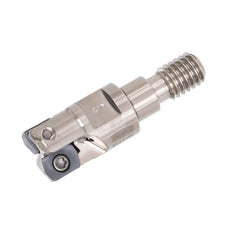 Tungaloy - Indexable High-Feed End Mills Cutting Diameter (mm): 12 Cutting Diameter (Inch): 0.3270 - Apex Tool & Supply