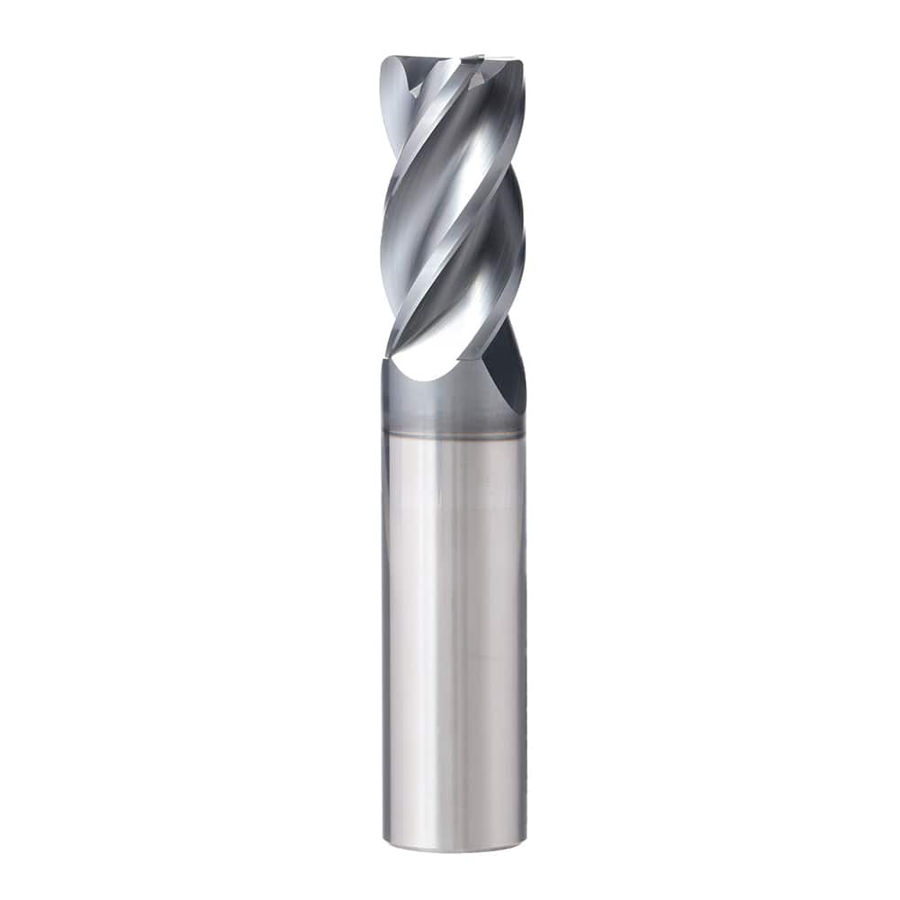 Supermill - Square End Mills; Mill Diameter (Inch): 3/4 ; Mill Diameter (Decimal Inch): 0.7500 ; Number of Flutes: 4 ; Length of Cut (Inch): 2-1/4 ; Length of Cut (Decimal Inch): 2.2500 ; Material: Solid Carbide - Exact Industrial Supply