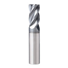 Supermill - Square End Mills; Mill Diameter (Inch): 3/4 ; Mill Diameter (Decimal Inch): 0.7500 ; Number of Flutes: 4 ; Length of Cut (Inch): 2-1/4 ; Length of Cut (Decimal Inch): 2.2500 ; Material: Solid Carbide - Exact Industrial Supply