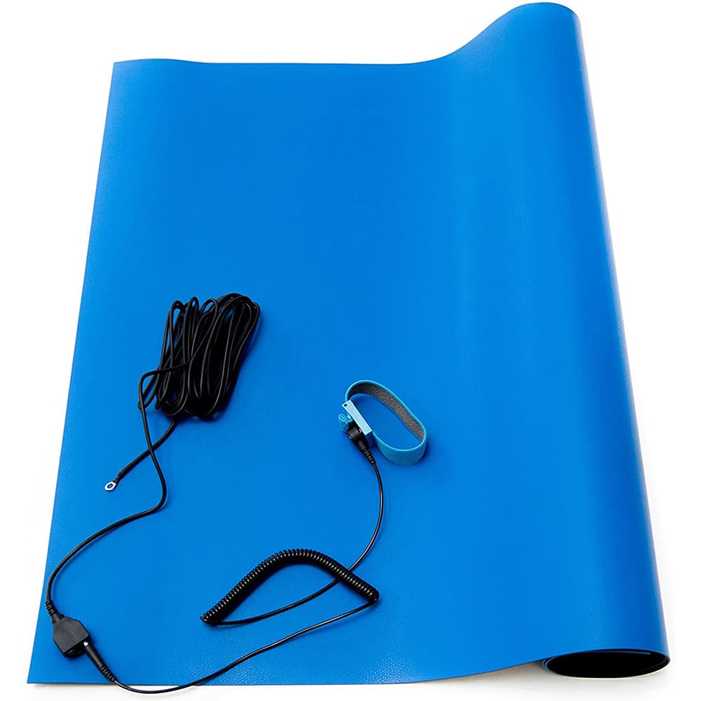 Bertech - Anti-Static Work Kits & Table Mats Type: Anti-Static Table Mat Mat Length (Inch): 96 - Apex Tool & Supply