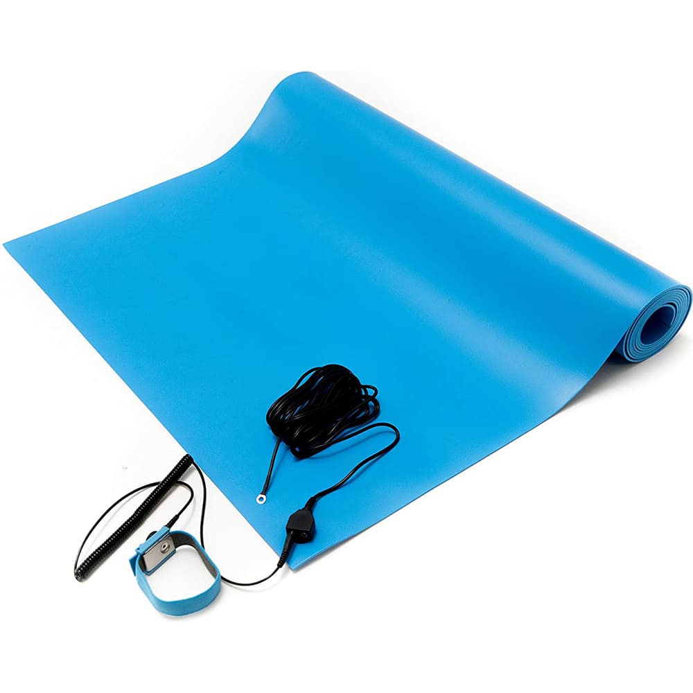 Bertech - Anti-Static Work Kits & Table Mats Type: Anti-Static Table Mat Mat Length (Inch): 96 - Apex Tool & Supply