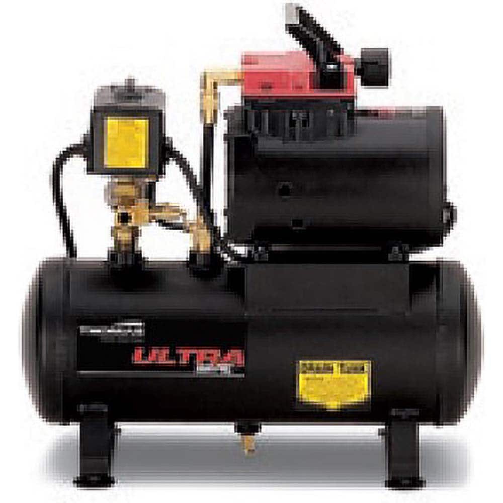 Thomas - Portable Electric Air Compressors Horsepower: 1-1/2 @ 115 VAC CFM: 1.70 - Apex Tool & Supply