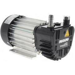 Thomas - Rotary Vane-Type Vacuum Pumps Voltage: 115 VAC Length (Decimal Inch): 10.3900 - Apex Tool & Supply