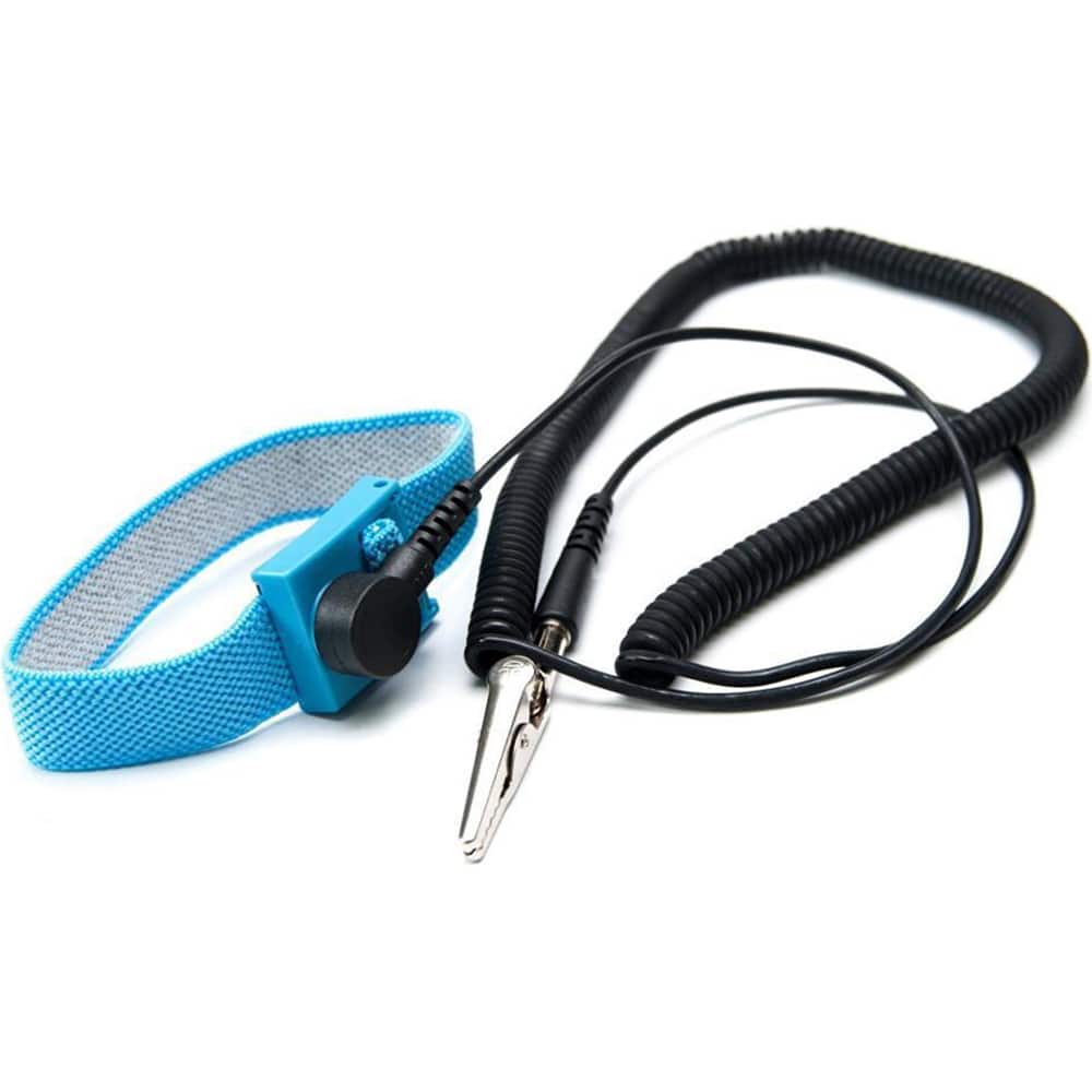 Bertech - Grounding Wrist Straps Includes Grounding Cord: No Grounding Cord Length (Feet): 12.00 - Apex Tool & Supply