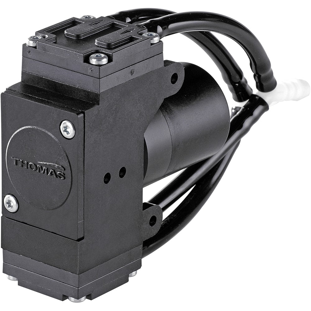 Thomas - Diaphragm-Type Vacuum Pumps Voltage: 12 VDC Compressor Type: Diaphragm Compressor and Vacuum Pump - Apex Tool & Supply