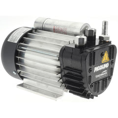 Thomas - Rotary Vane-Type Vacuum Pumps Voltage: 115 VAC Length (Decimal Inch): 9.8000 - Apex Tool & Supply