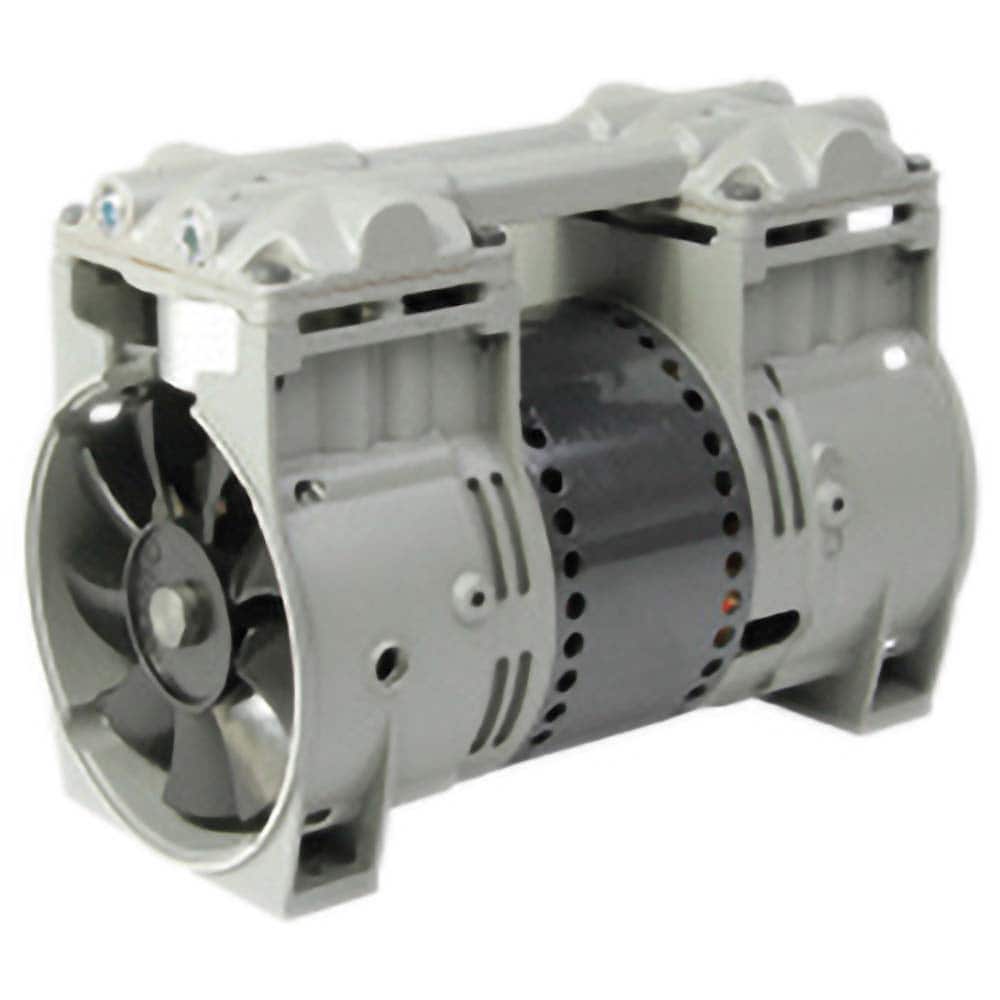 Thomas - Piston-Type Vacuum Pumps Type: Vacuum & Compressor Voltage: 115 VAC - Apex Tool & Supply