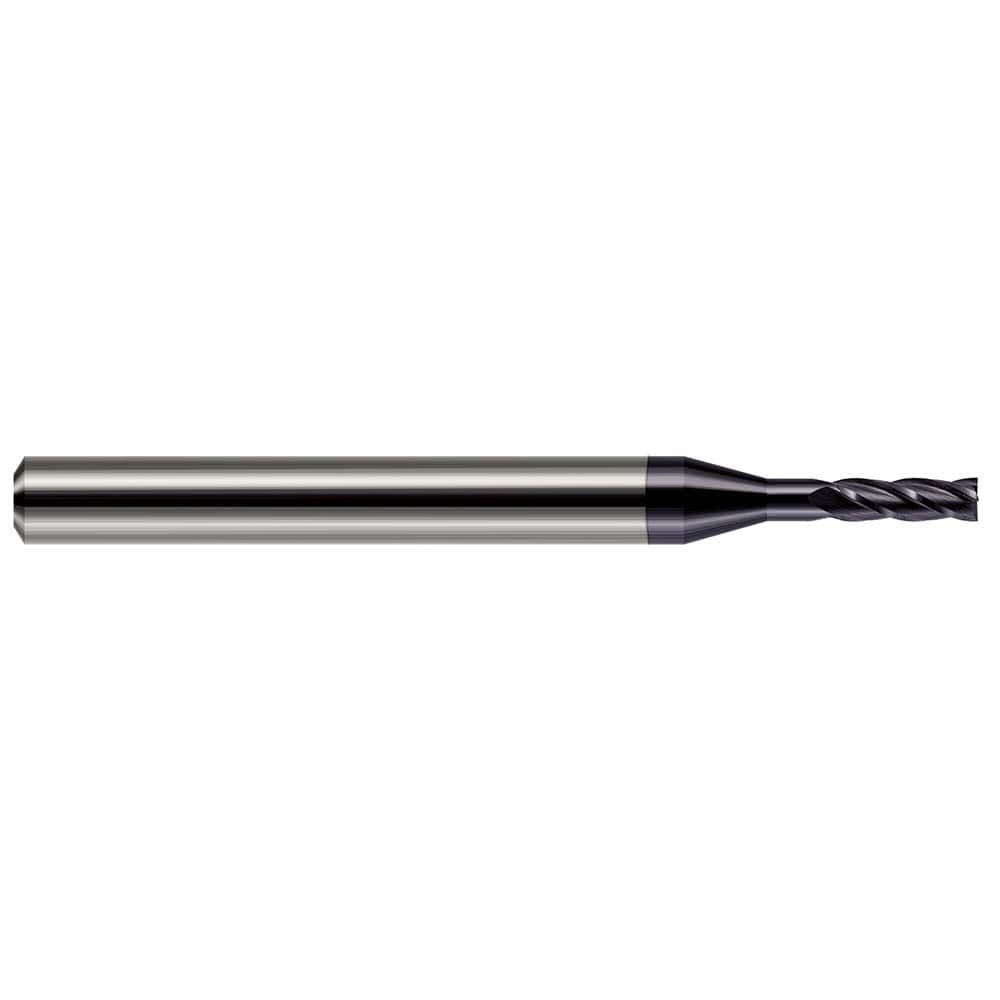 Harvey Tool - Square End Mills Mill Diameter (Inch): 1/64 Mill Diameter (Decimal Inch): 0.0150 - Apex Tool & Supply