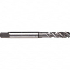Emuge - 3/8-24 UNF 3 Flute 2B Modified Bottoming Fast Spiral Flute Tap - Apex Tool & Supply