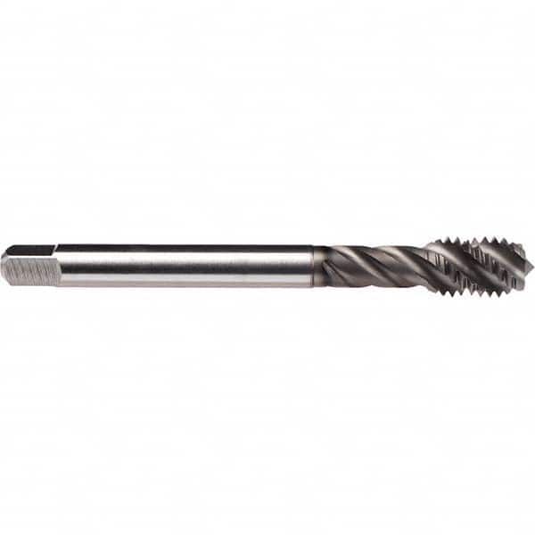Emuge - 7/16-20 UNF 4 Flute 3B Bottoming Fast Spiral Flute Tap - Apex Tool & Supply