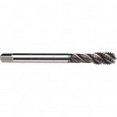 Emuge - 1-3/8-6 UNC 5 Flute 2B Modified Bottoming Fast Spiral Flute Tap - Apex Tool & Supply