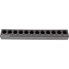 Rego-Fix - Collet Racks & Trays Compatible Collet Series: ER8 Number of Collets Held: 9 - Apex Tool & Supply