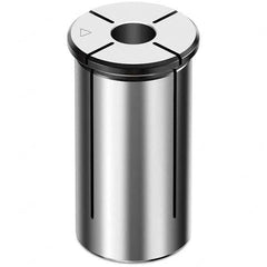 Rego-Fix - 1/4" ID x 12mm OD, 16mm Head Diam, Sealed Hydraulic Chuck Sleeve - Apex Tool & Supply