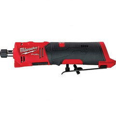 Milwaukee Tool - 1/4" Collet, 20,000 RPM, Straight, Electric Die Grinder - Apex Tool & Supply