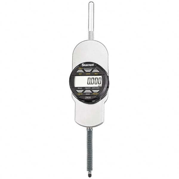 Starrett - Electronic Test Indicators Resolution (Decimal Inch): 0.00005 Minimum Measurement (Decimal Inch): 0.0000 - Apex Tool & Supply