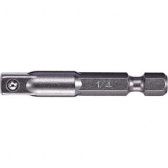 VEGA Industries - Hex Drive Handles, Holders & Extensions Type: Hex Adapter Style: Pin Lock - Apex Tool & Supply