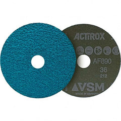 VSM - 9-1/4" Diam, 7/8" Hole, 36 Grit Ceramic Fiber Disc - Apex Tool & Supply