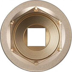 Ampco - 1/2" Drive 22mm Nonsparking Deep Impact Socket - Apex Tool & Supply