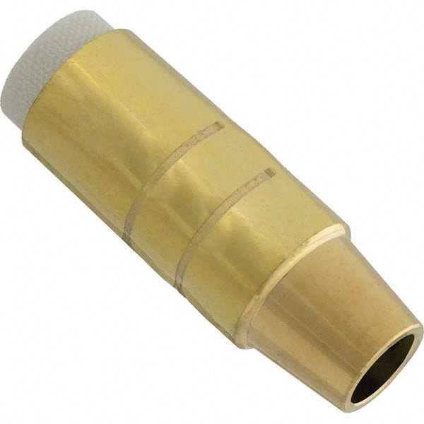 PRO-SOURCE - 0.03" to 9/16" Wire OD, MIG Welder Nozzle Self Insulated - Apex Tool & Supply