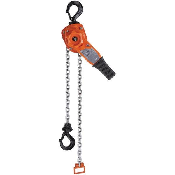 CM - 4,000 Lb Capacity, 15' Lift Height, Chain Manual Lever Hoist - Apex Tool & Supply