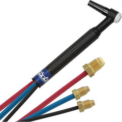 PRO-SOURCE - 250 Amp 12-1/2' Outfit 20 Water Cooled TIG Welding Torch Kit - Apex Tool & Supply