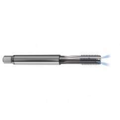 M8 x 1.0 Dia. - 6H - 4 FL - Carbide Semi-Bott Tap - Bright Finish-Coolant-Thru-FORM-C - Apex Tool & Supply