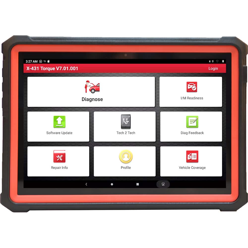 Launch Tech USA - x431 Torque III Mechanical Automotive Diagnostic Tool - Exact Industrial Supply