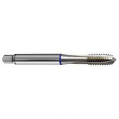 M10x1.5 6H 3-Flute Cobalt Blue Ring Spiral Point Plug Tap-Bright - Apex Tool & Supply