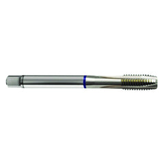 M4 x .70 3FL 6H Cobalt Spiral Point Plug Blue Ring Tap-Bright FORM-B DIN 376 - Apex Tool & Supply