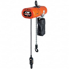 CM - Electric Hoists Type: Electric Hoist Load Capacity (Ton): 1/8 - Apex Tool & Supply