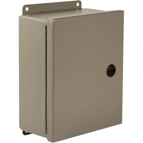 Wiegmann - NEMA 4 Steel Standard Enclosure with Continuous Hinge Cover - Apex Tool & Supply