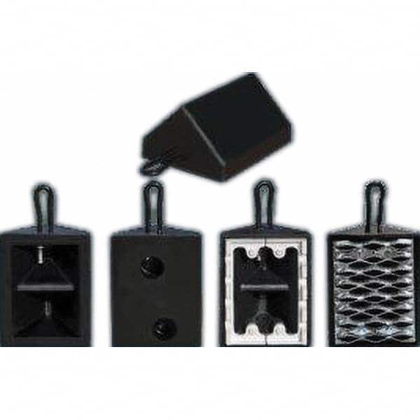 Checkers - Wheel Chocks Width (Inch): 8 Height (Inch): 5-1/2 - Apex Tool & Supply