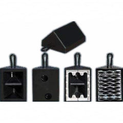 Checkers - Wheel Chocks Width (Inch): 8 Height (Inch): 5-1/2 - Apex Tool & Supply