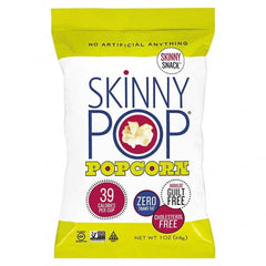 SkinnyPop Popcorn - Snacks, Cookies, Candy & Gum Breakroom Accessory Type: Popcorn Breakroom Accessory Description: Popcorn, Original, 1 oz Bag, 12/Carton - Apex Tool & Supply