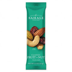 Sahale Snacks - Snacks, Cookies, Candy & Gum Breakroom Accessory Type: Nuts Breakroom Accessory Description: Glazed Mixes, Classic Fruit Nut, 1.5 oz, 18/Carton - Apex Tool & Supply