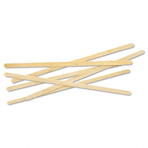 ECO PRODUCTS - Coffee, Tea & Accessories Breakroom Accessory Type: Coffee Stirrers Breakroom Accessory Description: Renewable Wooden Stir Sticks - 7" 1000/Pack 10 Pk/Carton - Apex Tool & Supply