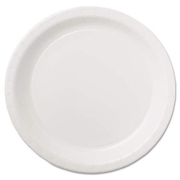 Hoffmaster - Coated Paper Dinnerware, Plate, 9", White, 50/Pack, 10 Packs/Carton - Apex Tool & Supply