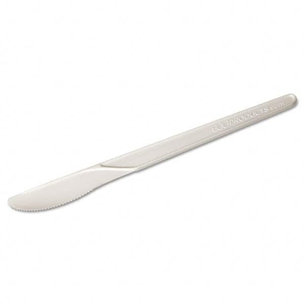 ECO PRODUCTS - Plantware Renewable & Compostable Knife - 6", 50/PK, 20 PK/CT - Apex Tool & Supply