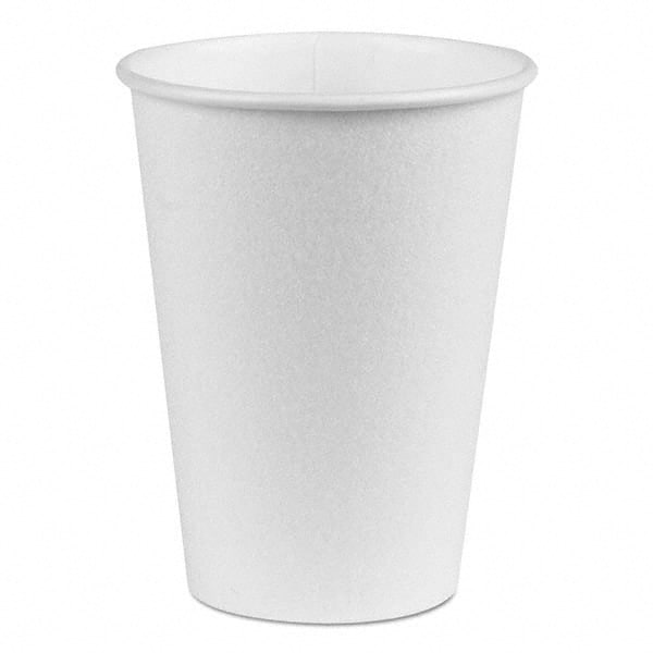 Dixie - PerfecTouch Hot/Cold Cups, 12 oz, White, 50/Bag, 20 Bags/Carton - Apex Tool & Supply