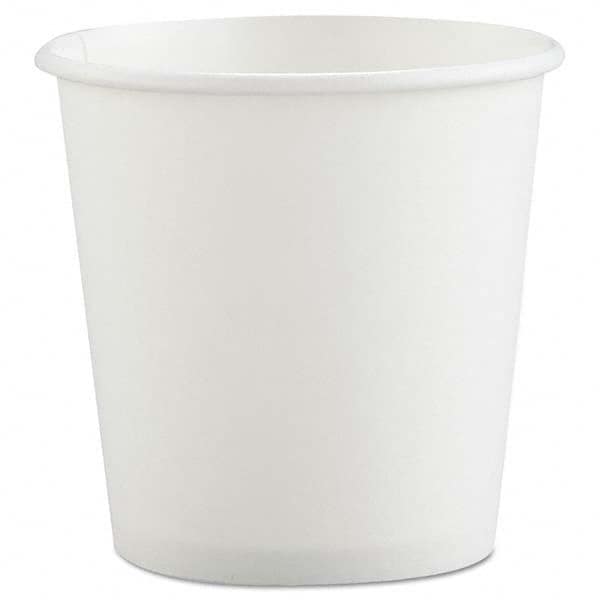 DART - Polycoated Hot Paper Cups, 4 oz, White - Apex Tool & Supply