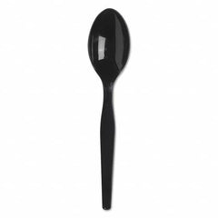 Dixie - SmartStock Plastic Cutlery Refill, Spoons, 6", Black, 40 Pack, 24 Packs/CT - Apex Tool & Supply