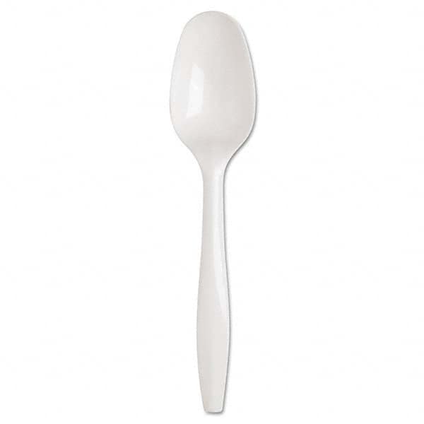 Dixie - SmartStock Plastic Cutlery Refill, 5.5in, Teaspoon, White, 40/Pack, 24 Packs/Case - Apex Tool & Supply