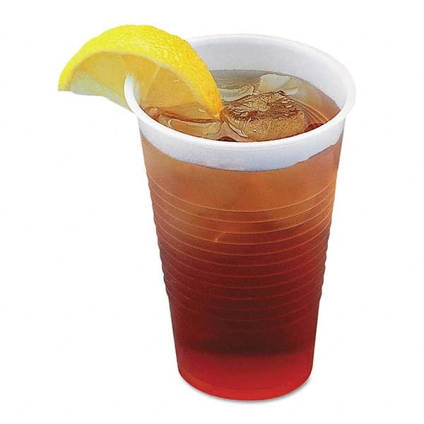 Boardwalk - Translucent Plastic Cold Cups, 3 oz, Polypropylene, 125/Bag, 20 Bags/Carton - Apex Tool & Supply