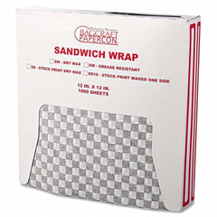 Bagcraft Papercon - Foil & Plastic Wrap Breakroom Accessory Type: Paper Wrap For Use With: Food Protection - Apex Tool & Supply